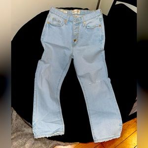 Vintage straight leg denim